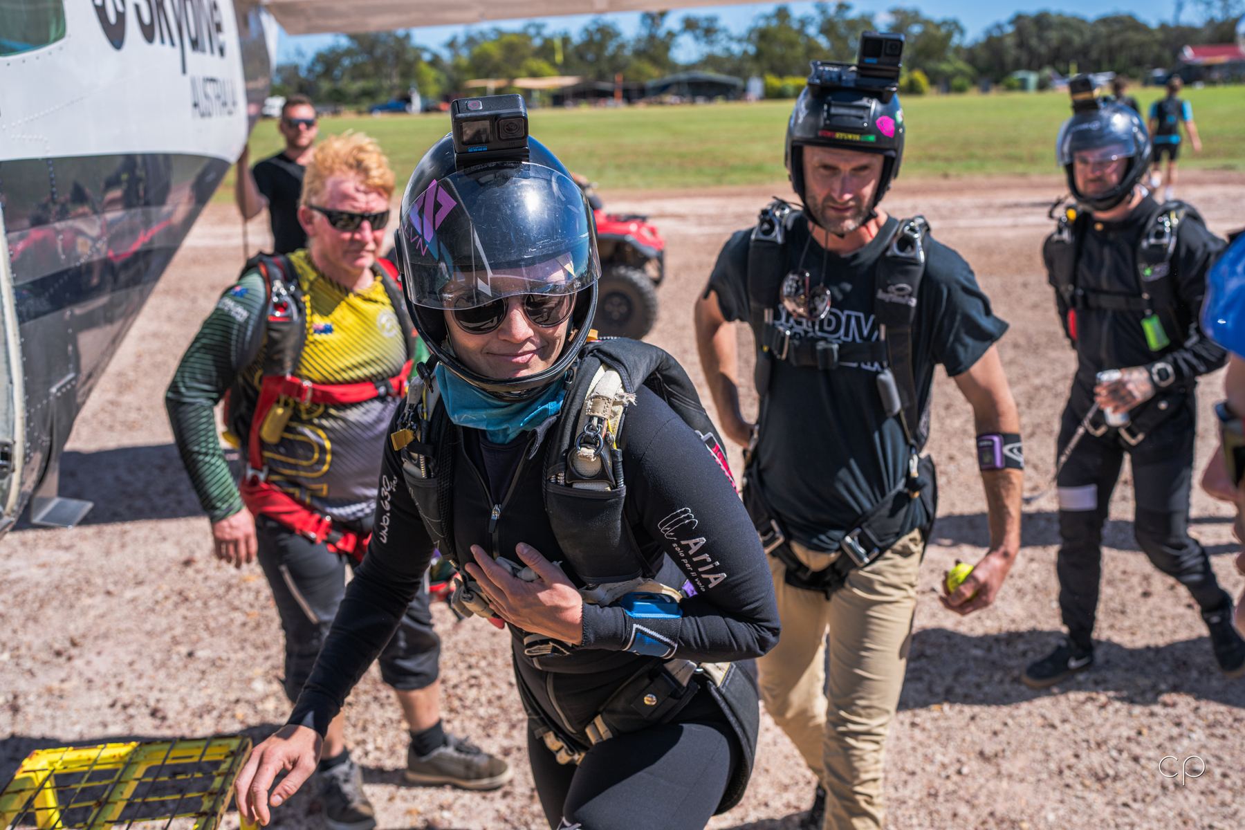 The crew on the ground at Object Boogie 2024